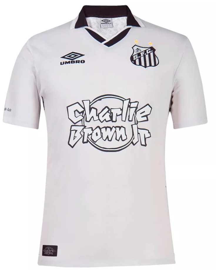 Camisa I Santos 2022 2023 Umbro oficial Charlie Brown Jr